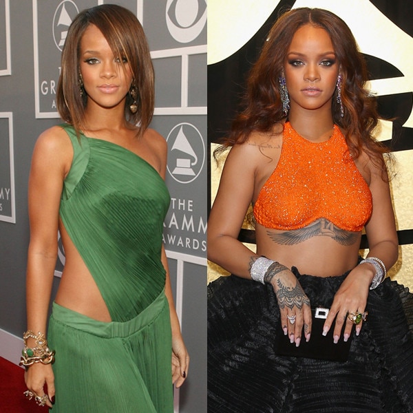 A Look Back at Rihanna's Grammy Outfits Through the Years