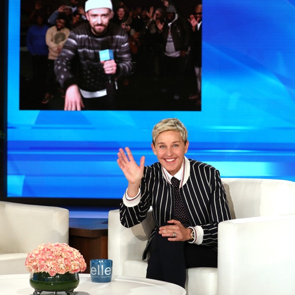 Watch Justin Timberlake Surprise Birthday Girl Ellen DeGeneres