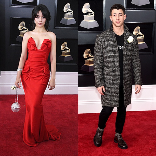 2018, Grammy Awards, Nick Jonas, Camila Cabello 2018, Grammy Awards, Nick Jonas, Camila Cabello