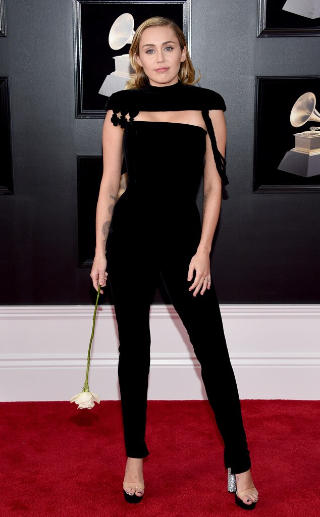 Miley Cyrus , 2018 Grammy Awards, Red Carpet Fashions