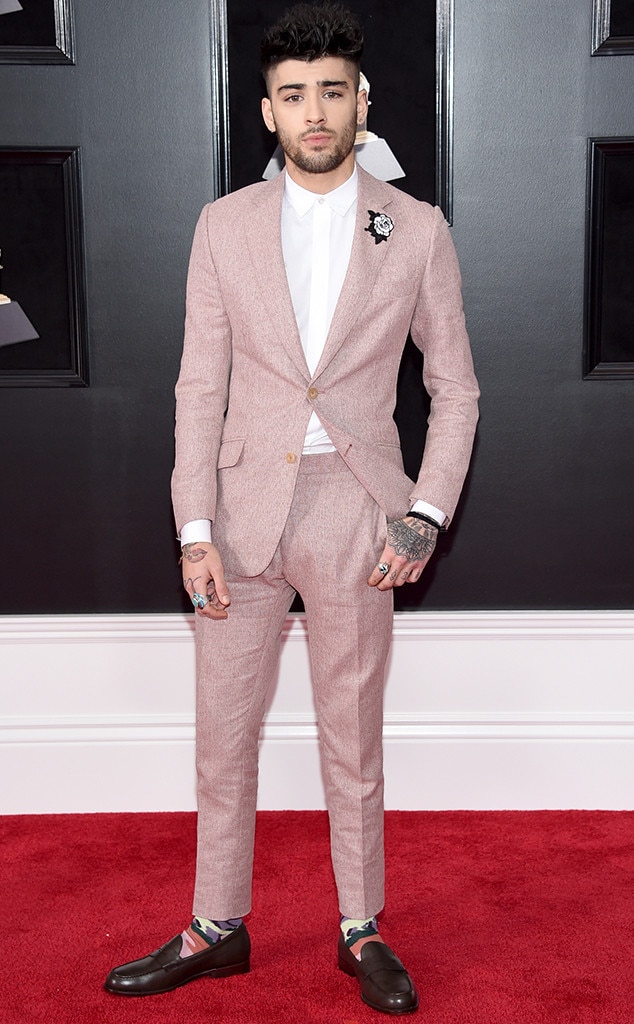 Zayn Malik, 2018 Grammy Awards, Red Carpet Fashions