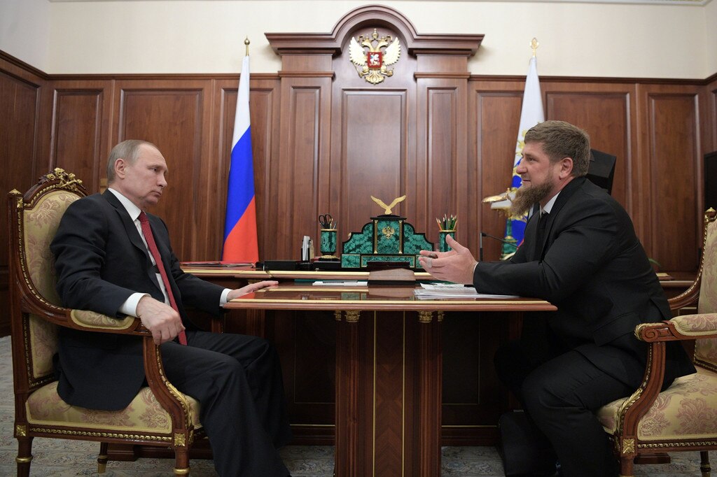 Vladimir Putin, Ramzan Kadyrov Vladimir Putin, Ramzan Kadyrov