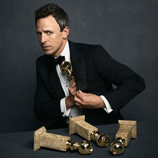 VIDEO: Seth Meyers Talks Hosting Duties