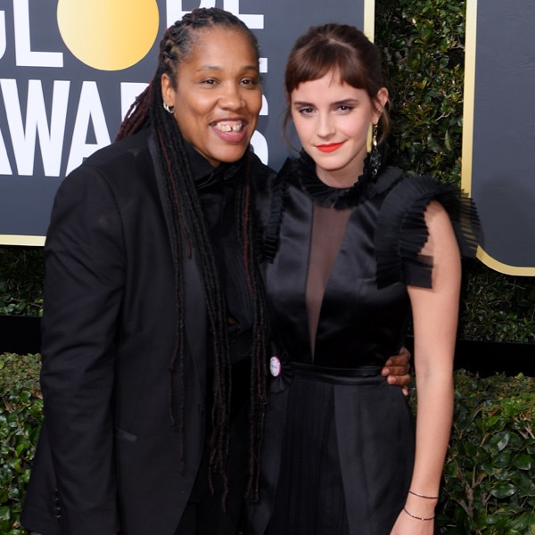 Emma Watson, Marai Larasi, 2018 Golden Globes Emma Watson, Marai Larasi, 2018 Golden Globes