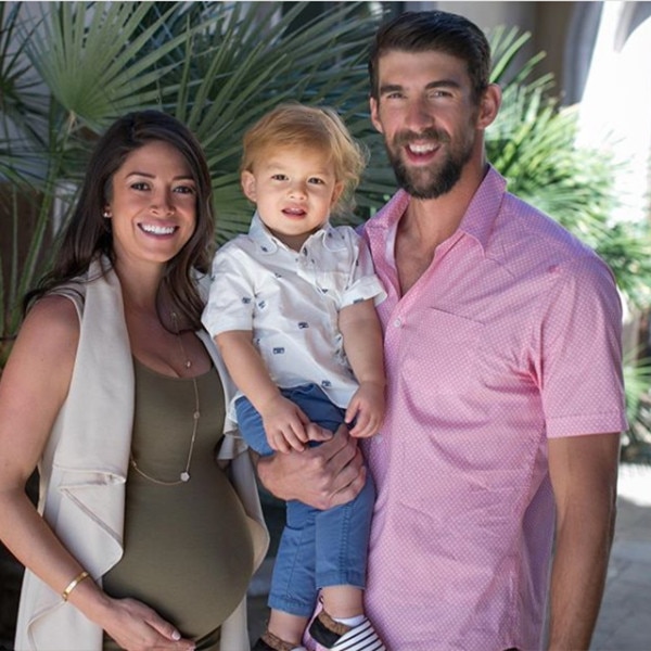 Michael Phelps, Wife and Son Throw Shower for ''#BabyShark'' No. 2