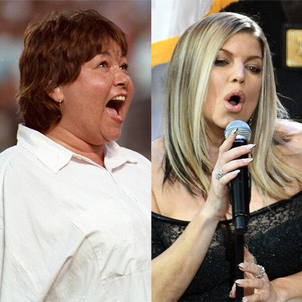 Roseanne Barr Disses Fergie's National Anthem Performance