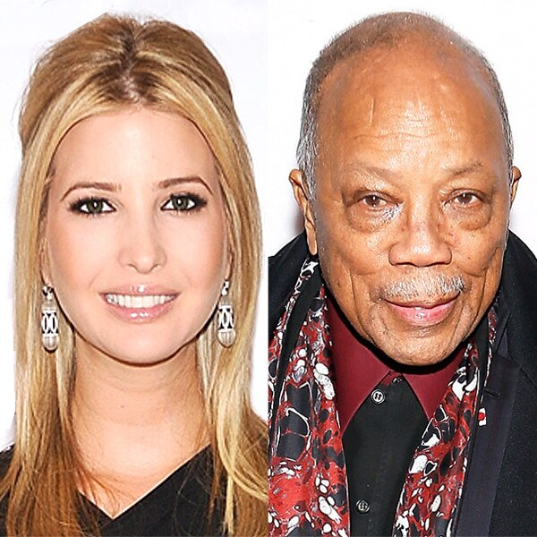 Quincy Jones Claims He Once Dated Ivanka Trump