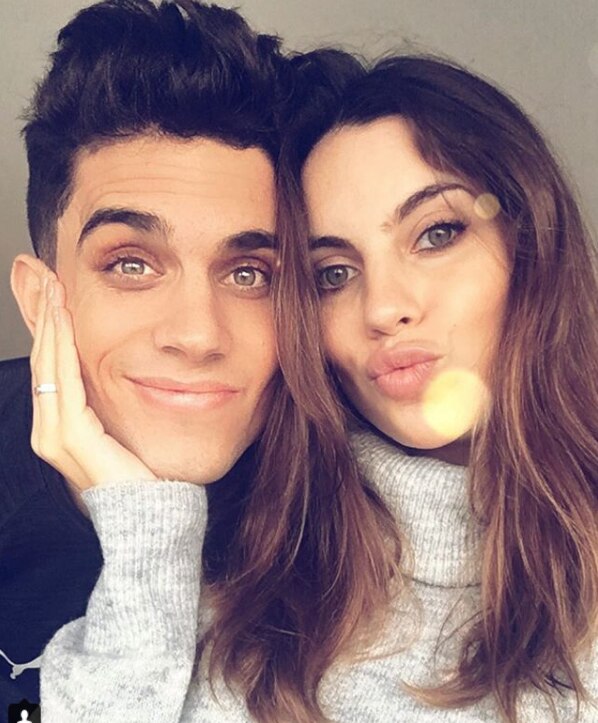 Melissa Jimenez, Marc Bartra Melissa Jimenez, Marc Bartra