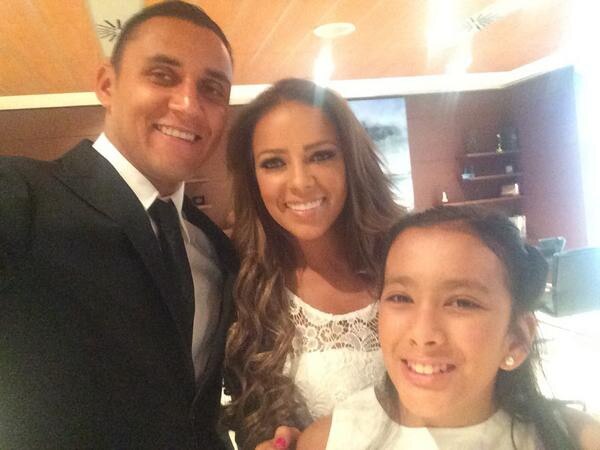 Andrea Salas, Keylor Navas Andrea Salas, Keylor Navas