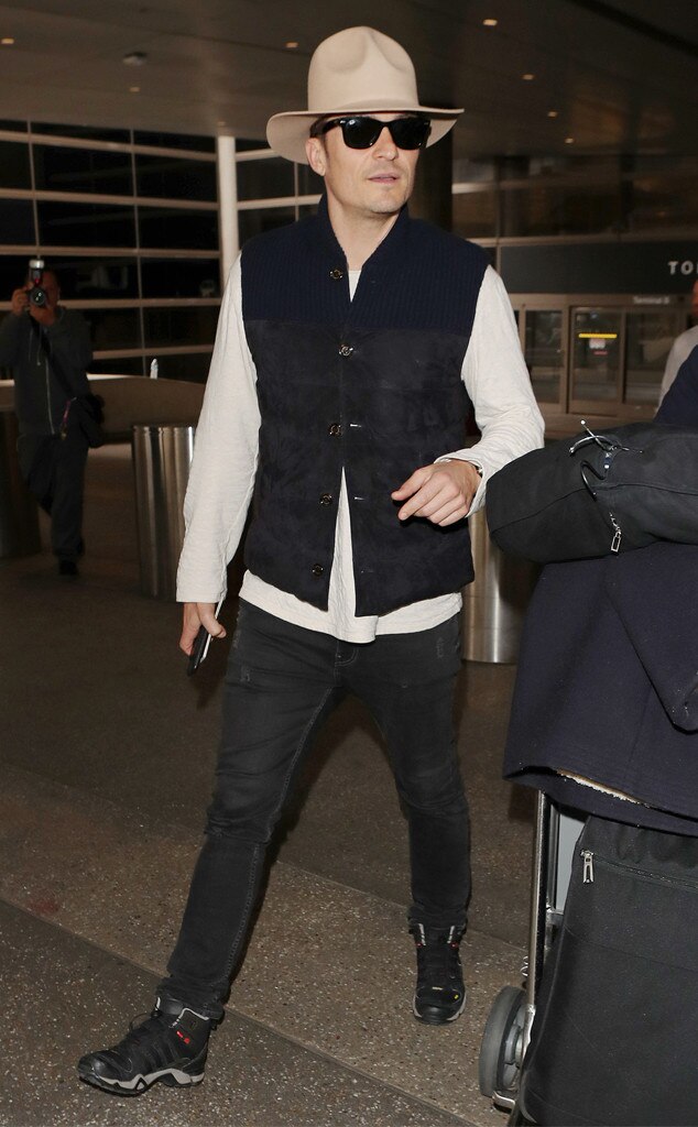 Orlando Bloom, LAX