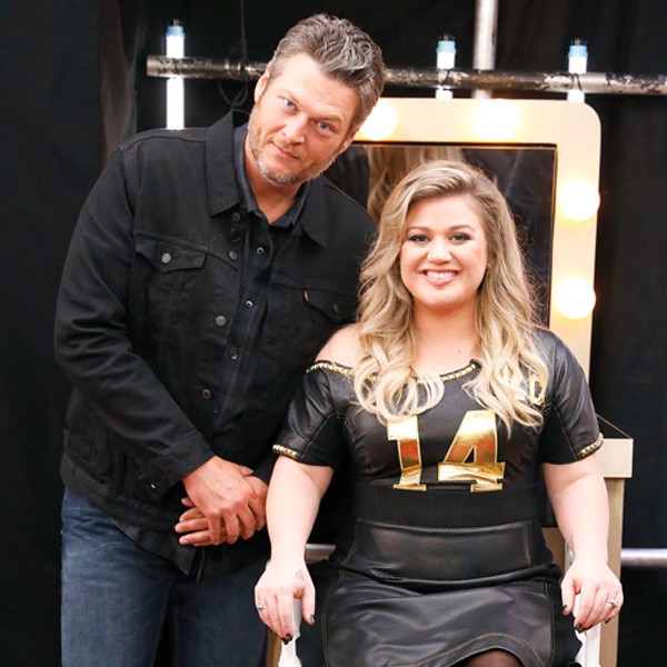 Watch Blake Shelton Roast ''Old as S--t'' Kelly Clarkson on Her B-Day