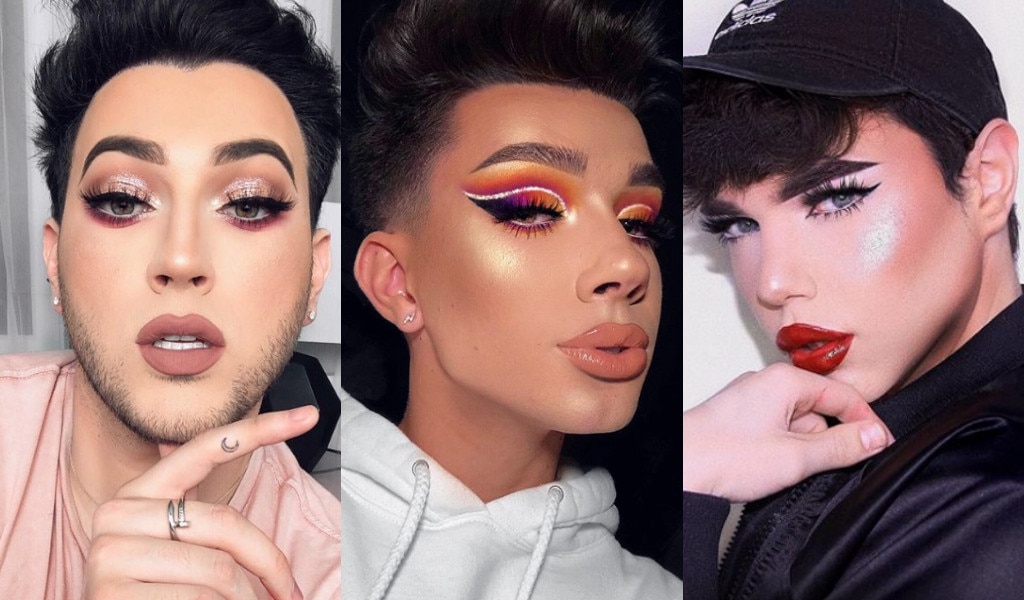 Hombres maquillados