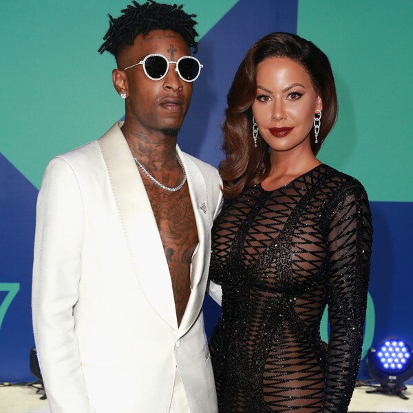 Amber Rose Reacts to 21 Savage Split Reports