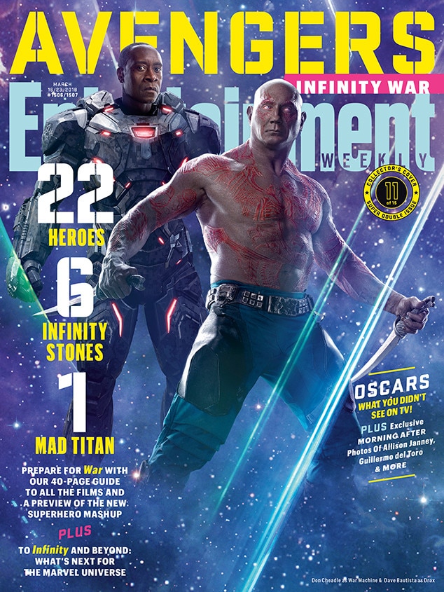 Avengers: Infinity War, Entertainment Weekly Avengers: Infinity War, Entertainment Weekly