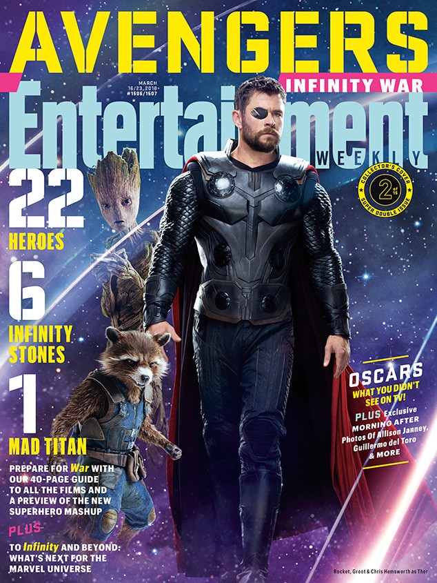 Avengers: Infinity War, Entertainment Weekly Avengers: Infinity War, Entertainment Weekly