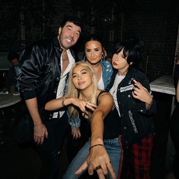 Demi Lovato, Matthew Scott Montgomery, Hayley Kiyoko Demi Lovato, Matthew Scott Montgomery, Hayley Kiyoko