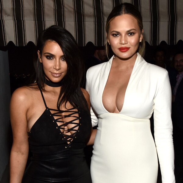 Kim Kardashian, Chrissy Teigen Kim Kardashian, Chrissy Teigen