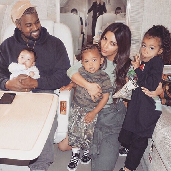 Kim Kardashian Shares a New Photo of Saint Snuggling With Chicago