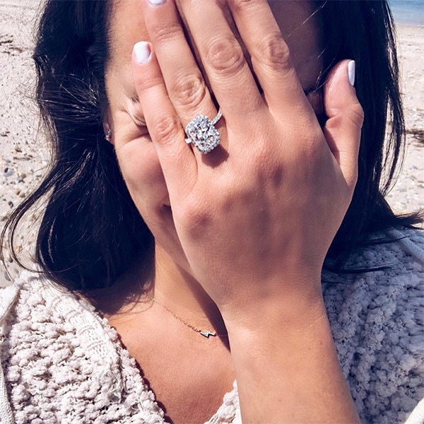Lea Michele, Engagement Ring Lea Michele, Engagement Ring