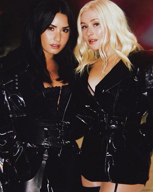 Demi Lovato, Christina Aguilera Demi Lovato, Christina Aguilera