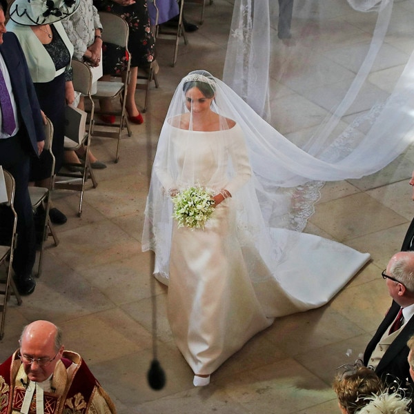 4 Classic Celeb Wedding Dresses Like Meghan Markle's Gown