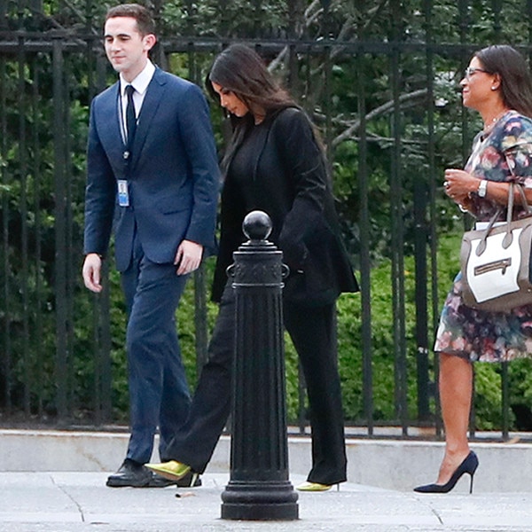 Kim Kardashian Arrives to White House to Discuss Prison Reform