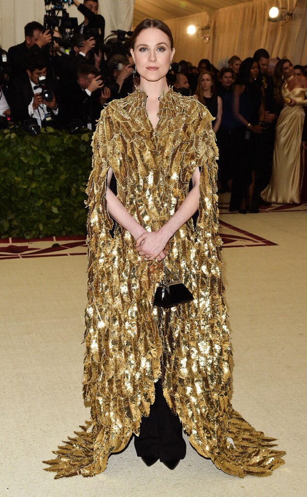 Evan Rachel Wood, 2018 Met Gala Evan Rachel Wood, 2018 Met Gala