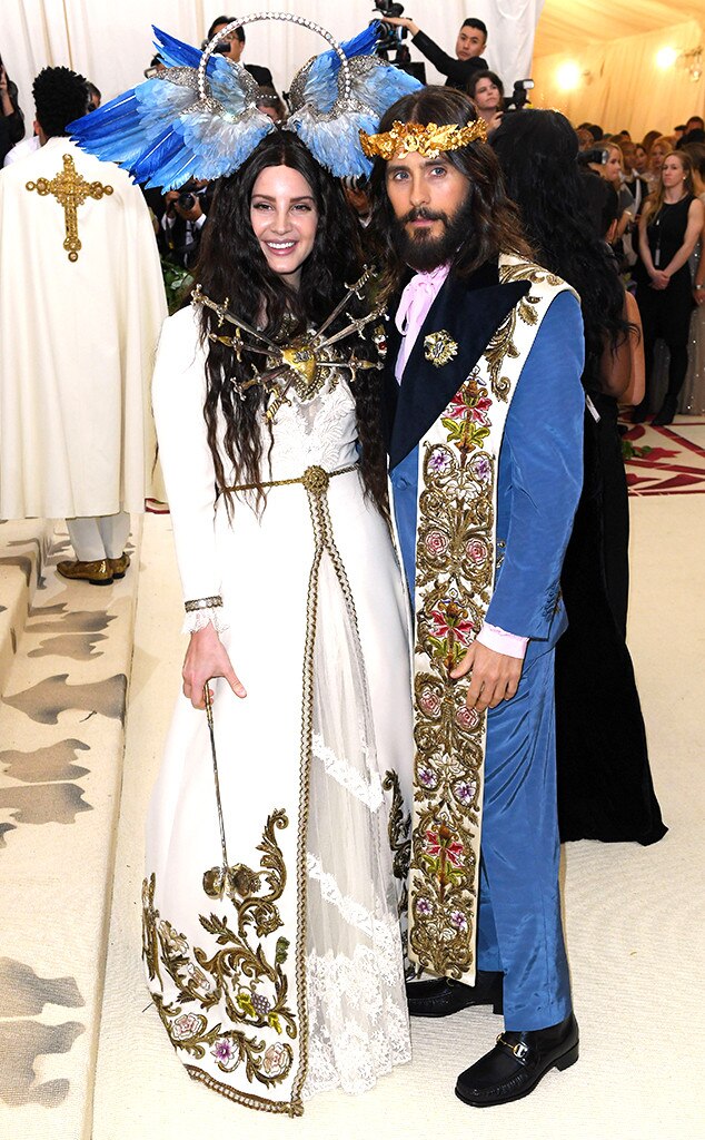 Lana Del Rey, Jared Leto, Met Gala 2018 Lana Del Rey, Jared Leto, Met Gala 2018