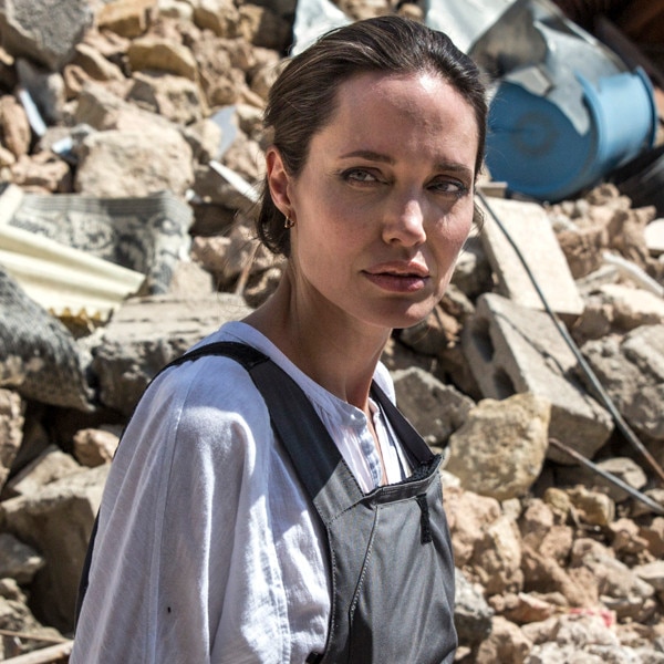 Angelina Jolie Visits Iraq as Kids Spend Father's Day With Brad Pitt