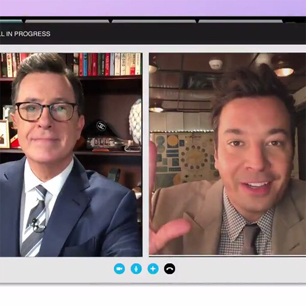 Stephen Colbert & Jimmy Fallon Unite to Address Trump Comments