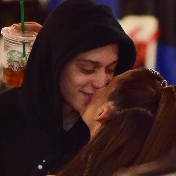 Pete Davidson Kisses Ariana Grande in NYC: ''Our Love Is Beautiful''