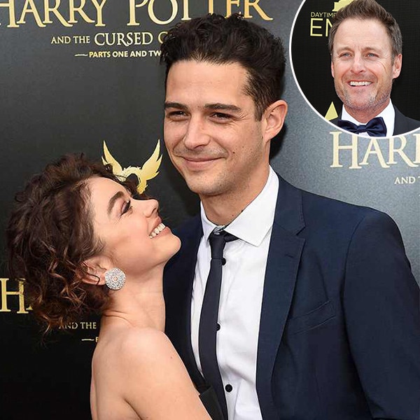 Sarah Hyland and Wells Adams' Biggest Fan May Be Chris Harrison