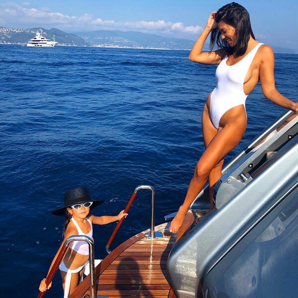 Kourtney Kardashian Takes on Mommy Shamers During Family Vacation