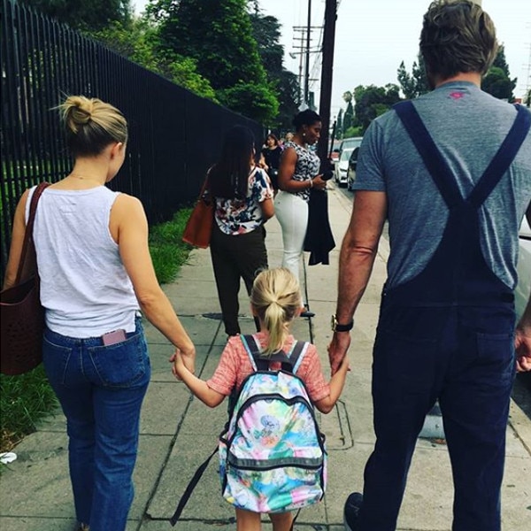 Kristen Bell and Dax Shepard Send Daughter Lincoln Off to Kindergarten