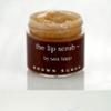 Sara Happ's Brown Sugar Lip Scrub, Lip Slip