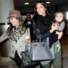 Kim Kardashian, Kourtney Kardashian, Mason