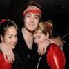 Ed Westwick, Lauren Auslander, Angela Nile