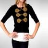 Frog Cotton Cardigan Wweater