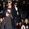 Brad Pitt, Angelina Jolie, Knox, Pax, Shilo, Zahara
