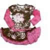 Ohh! La, La! Couture's Chocolate and Pink Toile Can Can Dress