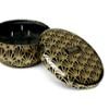 Makassar Ebony and Peach 3-Wick Candle Tin