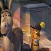 Shrek, Donkey, Puss and Boots 