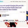 Chris Brown, Twitter