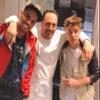 Chris Brown, Barry Dakake, Justin Bieber 