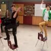 Heather Morris, Ricky Martin, Harry Shum Jr, Glee
