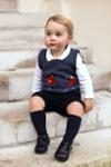 Príncipe George em suas fotos oficiais quando completou um ano Príncipe George em suas fotos oficiais quando completou um ano