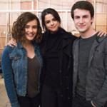 Selena Gomez com os protagonistas Selena Gomez com os protagonistas