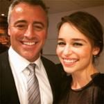 Emilia Clarke & Matt LeBlanc Emilia Clarke & Matt LeBlanc