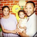 Chrissy Teigen, John Legend & Luna Legend Chrissy Teigen, John Legend & Luna Legend