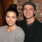 Justin Timberlake, Jessica Biel, Elton John, David Furnish